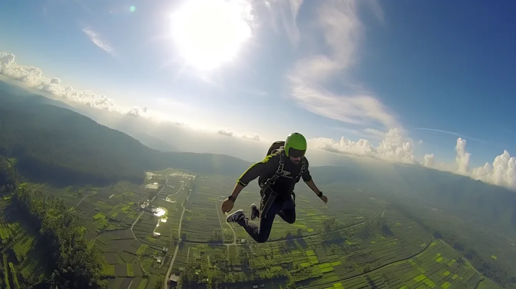 The sky dive bali | Sky Dive Bali | Bali Tour | Premium Trip bali