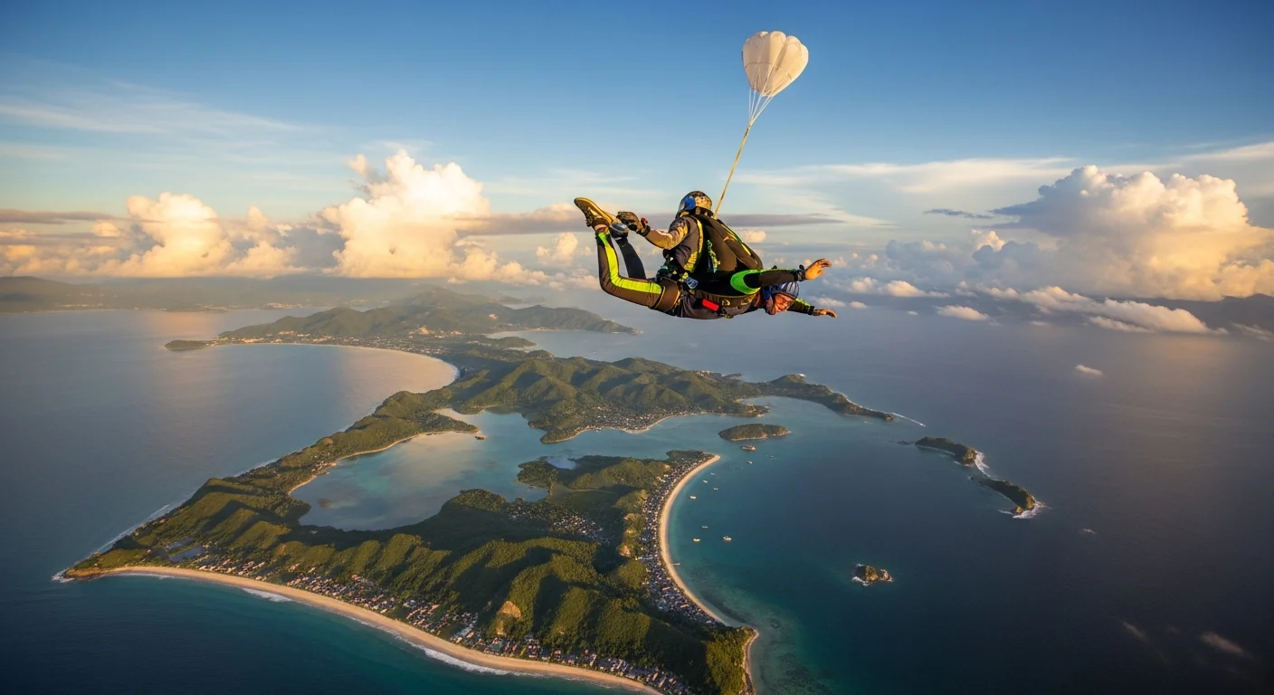 Skydiving adalah olahraga terjun bebas — panduan pemula Indonesia