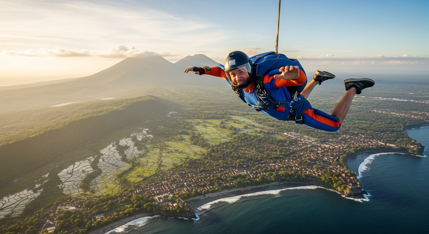 Best Time to Skydive in Bali in 2027: Why June Through August Offers the Clearest Skies