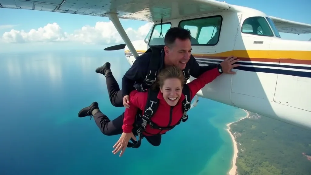 Bali Skydive Yacht Package: Jump + Komodo Charter