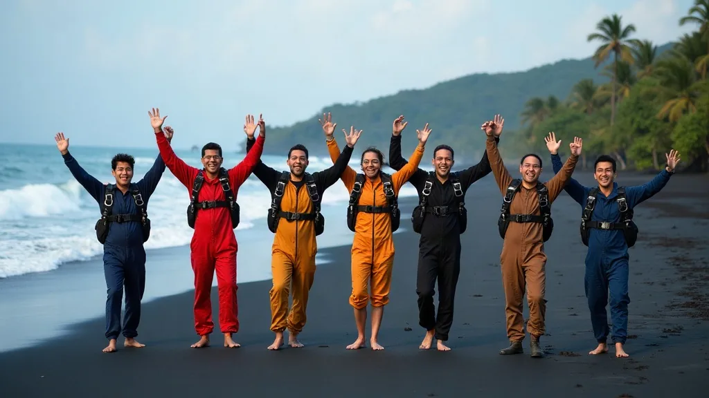 Friends Skydive Bali Group: How Group Tandem Bookings Actually Work