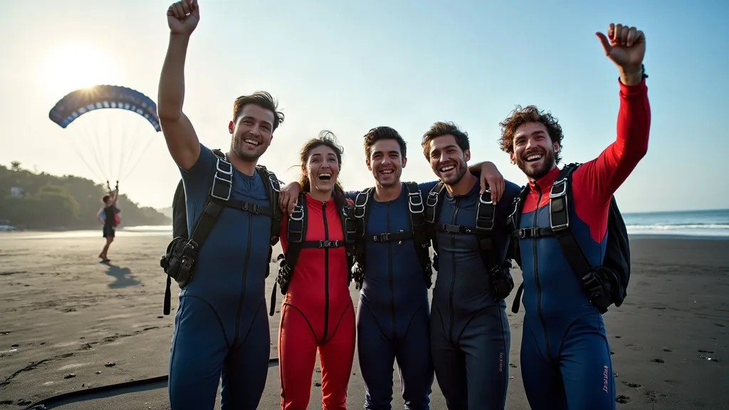 Group & Corporate Skydiving Events In Bali