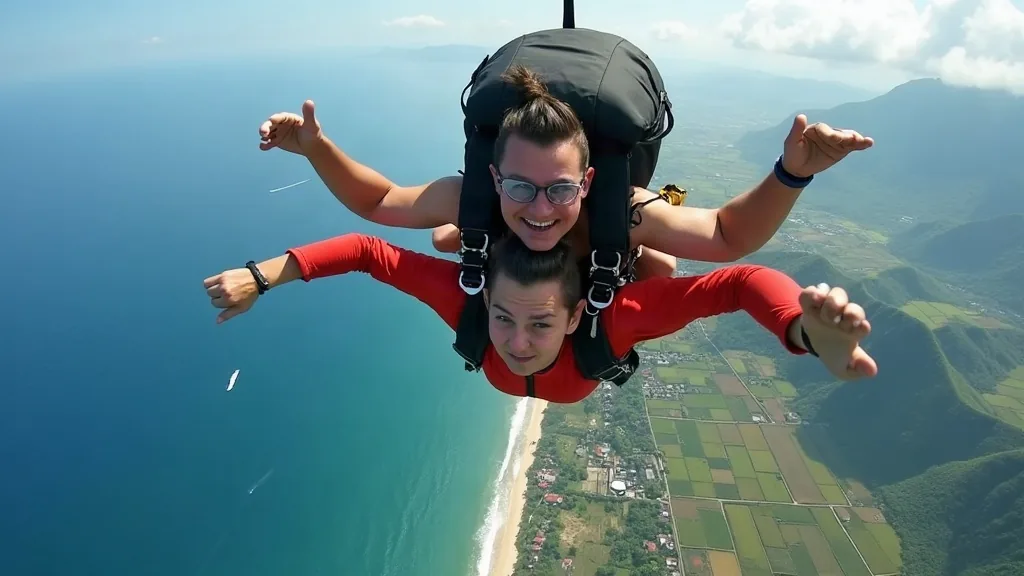 Skydiving Bali Gift Experience Packages