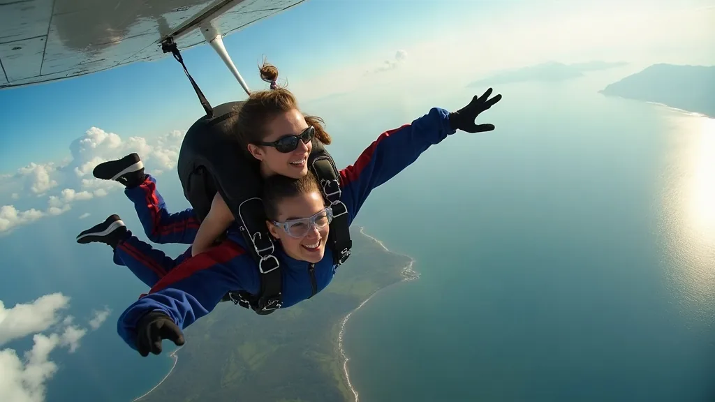 Book Tandem Skydiving In Bali | The Skydive Bali